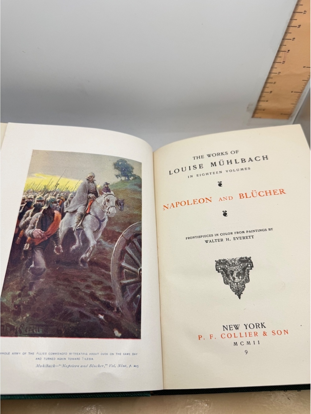The Works of Louise Mühlbach - Volume 9: Napoleon and Blücher - Vintage 1893